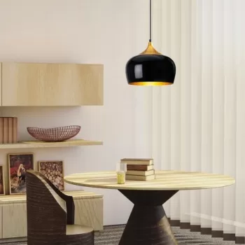 Lustra, Berceste - 212-S, Sheen, 30 x 30 x 123 cm, 1 x E27, 40W, negru imagine