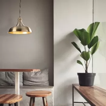 Lustra, Berceste - 225-S, Sheen, 32 x 32 x 66 cm, 1 x E27, 40W, auriu imagine