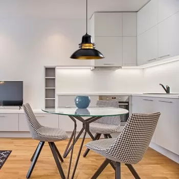 Lustra, Berceste - 226-S, Sheen, 34 x 34 x 123 cm, 1 x E27, 40W, negru imagine