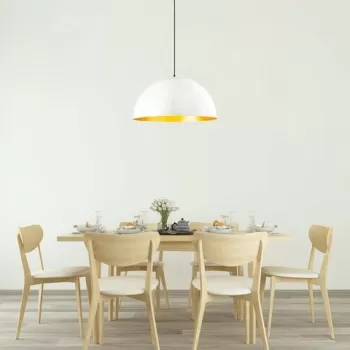 Lustra, Berceste - 236-S, Sheen, 60 x 60 x 126 cm, 1 x E27, 40W, alb imagine