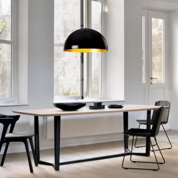 Lustra, Berceste - 237-S, Sheen, 60 x 60 x 126 cm, 1 x E27, 40W, negru imagine