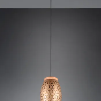 Lustra Bidar, RL, 15x150 cm, 28W, 1x E27, metal, aramiu imagine