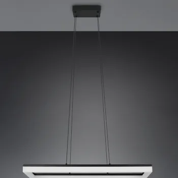 Lustra Camino, RL, 70x20x150 cm, 27W, 1x SMD LED, plastic, negru mat imagine