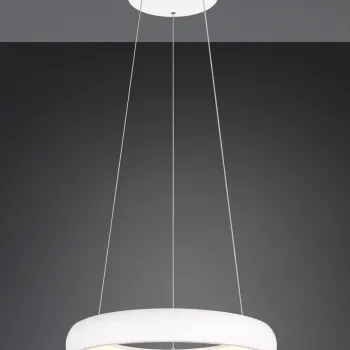 Lustra Cardona, TRIO, 46.5x150 cm, 29W, 1x SMD LED, metal, alb mat imagine