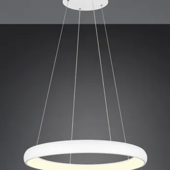 Lustra Cardona, TRIO, 75x150 cm, 59W, 1x SMD LED, metal, alb mat imagine