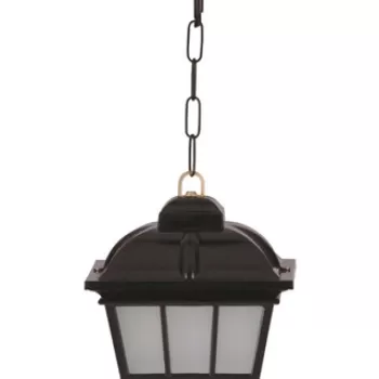 Lustra de exterior, Avonni, 685AVN1217, Plastic ABS, Negru imagine