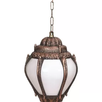 Lustra de exterior, Avonni, 685AVN1329, Plastic ABS, Maro imagine