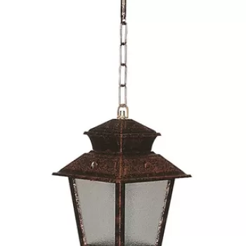 Lustra de exterior, Avonni, 685AVN1376, Plastic ABS, Maro imagine