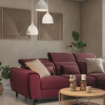 Lustra ELTAP, Woldes, 42x110 cm, 3xE27, 15W, otel, alb/natur imagine