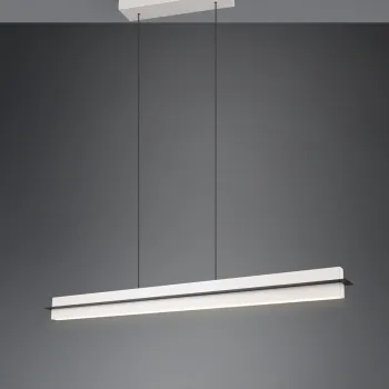 Lustra Emerson, TRIO, 95x9x cm, 22W, 1x SMD, metal, gri imagine