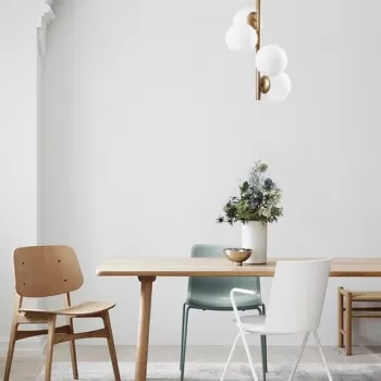 Lustra, Faze - NT - 138, Sheen, 32 x 53 cm, 4 x E27, 40W, auriu imagine