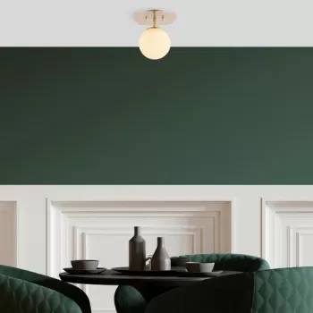 Lustra, Fulgor, 942FLG1376, Metal, Auriu imagine