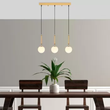 Lustra, Fulgor, 942FLG1473, Metal, Auriu imagine