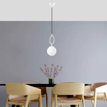 Lustra, Fulgor, 942FLG1652, Metal, Alb imagine