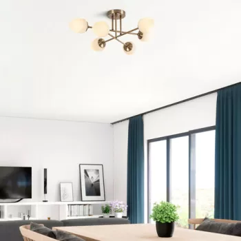 Lustra, Fulgor, 942FLG2137, Metal, Vintage imagine