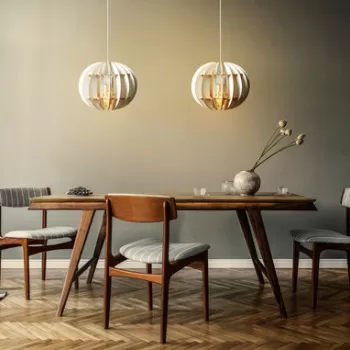 Lustra, FullHouse, 390FLH1512, MDF, Alb imagine