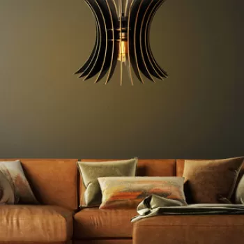 Lustra, FullHouse, 390FLH1516, MDF, Negru imagine