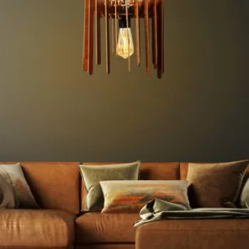 Lustra, FullHouse, 390FLH1520, MDF, Maro imagine