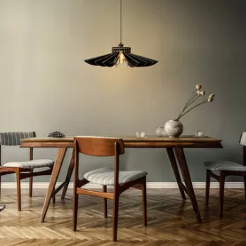 Lustra, FullHouse, 390FLH1557, MDF, Negru imagine