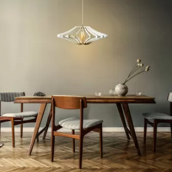 Lustra, FullHouse, 390FLH1562, MDF, Alb imagine