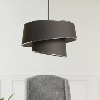 Lustra, FullHouse, 390FLH1631, Metal, Argintiu / Antracit imagine