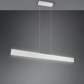 Lustra Galway, TRIO, 150x8.5x150 cm, 35W, 1x SMD, metal, gri imagine