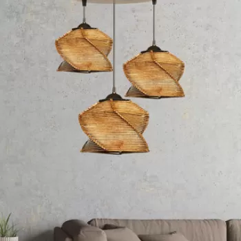 Lustra, Hmy Design, 687HMY1213, Metal, Maro antichizat imagine