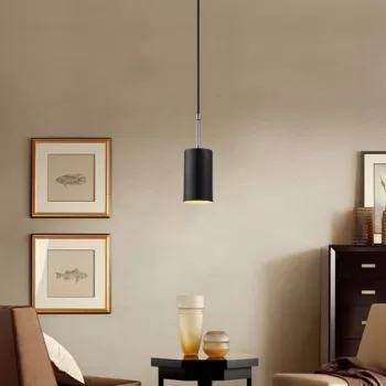 Lustra, Kem - 6397, Opviq, 9 x 124 cm, 1 x E27, 40W, negru/nichel imagine