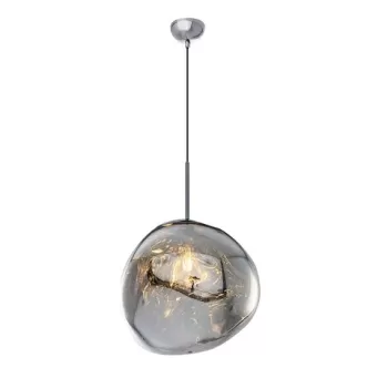 Lustra, Lightric, 414LRC1260, Corp din acril, Crom imagine