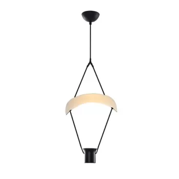 Lustra, Lightric, 414LRC1333, Negru imagine