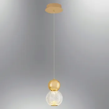 Lustra, Lightric, 414LRC1403, Galben imagine
