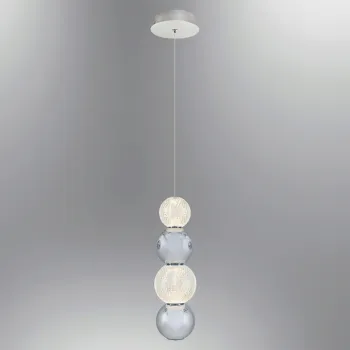 Lustra, Lightric, 414LRC1408, Metal, Crom imagine