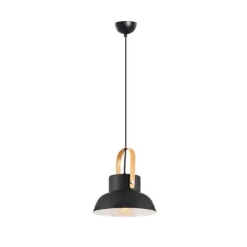 Lustra, Lightric, 414LRC1581, Negru imagine