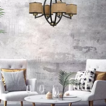 Lustra, Luin, 534LUN3311, Metal, Maro imagine