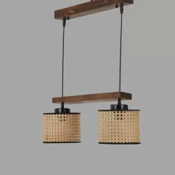 Lustra, Luin, 534LUN3391, Lemn, Vintage imagine