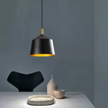 Lustra, Opviq, 892OPV1518, Metal, Negru / Auriu / Antic imagine