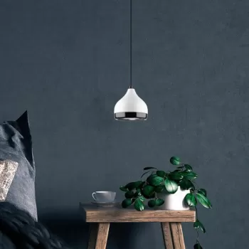 Lustra, Opviq, 892OPV1950, Metal, Alb imagine