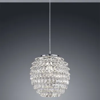 Lustra Petty, RL, 35x160 cm, 60W, 1x E27, metal, argintiu imagine