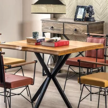 Lustra, Rattan, 941RTN1102, Ratan, Negru / Rattan imagine