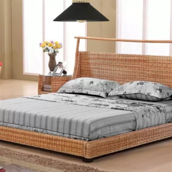 Lustra, Rattan, 941RTN1103, Ratan, Negru / Rattan imagine