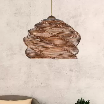 Lustra, Ruche - Antiquation, FullHouse, 32 x 32 x 65 cm, 1 x E27, 60W, aramiu antic imagine