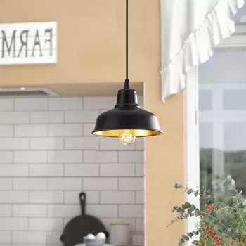 Lustra, Sheen, 521SHN3128, Metal, Negru imagine