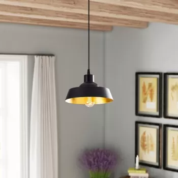 Lustra, Sheen, 521SHN3143, Metal, Negru imagine