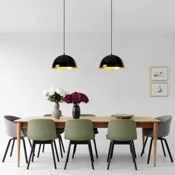 Lustra, Sheen, 521SHN3187, Metal, Negru imagine