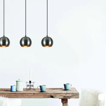 Lustra, Sheen, 521SHN3312, Metal, Platina imagine