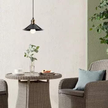 Lustra, Sheen, 521SHN3376, Metal, Negru imagine