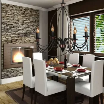 Lustra, Stala, 846STL1456, Metal, Multicolor imagine