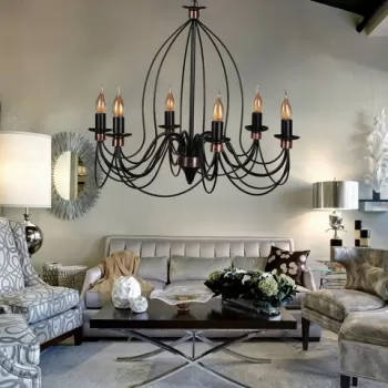 Lustra, Stala, 846STL1458, Metal, Multicolor imagine