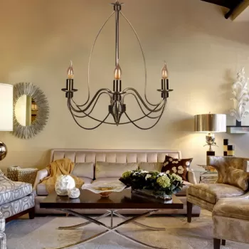 Lustra, Stala, 846STL1459, Metal, Multicolor imagine