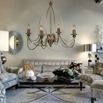 Lustra, Stala, 846STL1460, Metal, Multicolor imagine